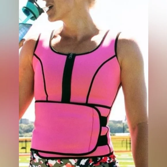 New Perfect Sculpt Sweat Vest Waist Trainer Neoprene - Picture 3 of 8